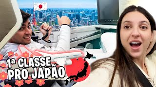 Passamos 24 horas no avião indo para o Japão [upl. by Camey]