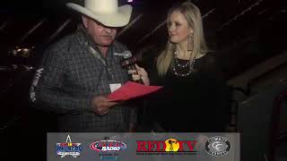 Steve Kenyon and Amy Wilson at WNFR 2017  Recap of Round 8 [upl. by Aihseuqal]