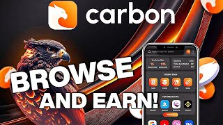 Earn Crypto Without KYC with Carbon Browser Complete Guide [upl. by Roybn]