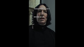 Snapes sassiest moments HarryPotter SeverusSnape [upl. by Eitsirc]