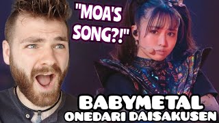 First Time Hearing BABYMETAL quotOnedari Daisakusenquot  MOA METAL VERSION  REACTION [upl. by Adlanor713]