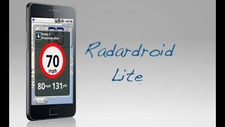 RadarDroid Lite  O melhor APP Detector de Radares [upl. by Nosdrahcir]