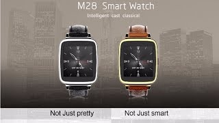 R Watch M28 Smart Watch Review and Specifications [upl. by Teiluj]