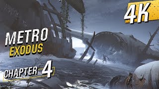 4K 60 Metro Exodus Ranger HardcoreNo HUDAll Collectibles  Walkthrough part 4  No Commentary [upl. by Ahsiner998]