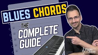 Blues Chords Piano  The Complete Guide ✅ [upl. by Ttelrats]