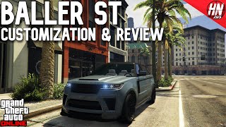 Gallivanter Baller ST Customization amp Review  GTA Online [upl. by Aneekas731]