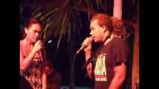 DeAndre Brackensick and Starr Kalahiki sing Lets Get It On cover [upl. by Pardoes143]