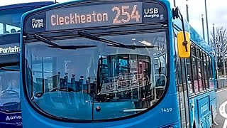 YJ62 JZX On The 254 To Cleckheaton On Boxing Day [upl. by Uchish498]