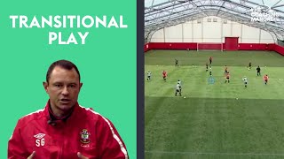 Transitional Play Drill ⚽️ [upl. by Ummersen]