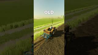 Old vs New Potato Planting farmingsimulator22 fs22 [upl. by Annaeoj]