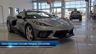 2024 Chevrolet Corvette Stingray Convertible [upl. by Yslehc]