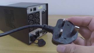 Synology NAS tip  Convert the IEC power outlets on a UPS for a domestic plug [upl. by Uel]