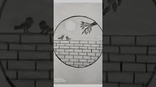 Easy pencil shading drawing ✨ shorts youtubeshorts drawingbyvanshika yt [upl. by Airrat290]