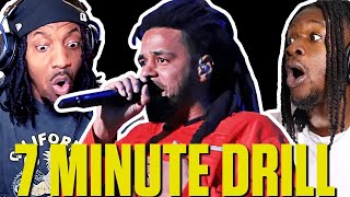 FANS REACT TO THE JCOLE amp KENDRICKLAMAR BEEF [upl. by Lehacim669]