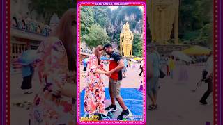 💃Minnalum👩‍❤️‍👨Chakkaraiyum🕺Malaysia batucaves Murugan temple shortsfeed love shortvideo [upl. by Inalel]