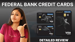 Federal Bank Lifetime Free Credit Cards Detailed Review [upl. by Drofla]