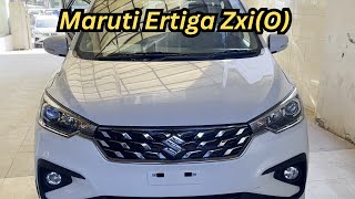 Maruti Ertiga ZXIO 2024  Detail Comparison  Walkaround with On Road Price  New Ertiga [upl. by Ricker]