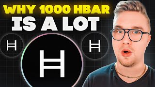 BREAKING HBAR Is So SCARCE That 1000 HBAR Is A LOT [upl. by Htenek364]