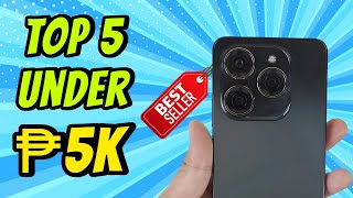 BEST PHONES Under 5K Ngayong 2024 [upl. by Rolyt]