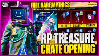 😱😱FREE OLD MYTHICS RP TREASURE CRATE OPENING PUBGM amp GIVEAWAY [upl. by Luwana]