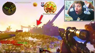 TRICKSHOT TO UNLOCK MASTER PRESTIGE COD WWII CRAZY REACTION [upl. by Beka]