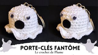 Comment faire un Fantôme au Crochet 👻 Tuto crochet Halloween 🎃 Amigurumi Ricorumi [upl. by Asirret]