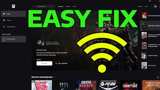 How To Fix Epic Games Connection Error Issues and Problems [upl. by Ateloiv]