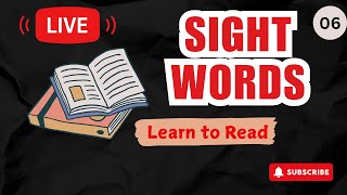 Sight Words for Kids  Live Class on 45 Letter Words [upl. by Eisenberg]