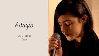 Giulia Falcone  quotAdagioquot  Cover  Live Performance [upl. by Eelrac]