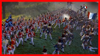 British Empire Army vs France Napoleon Army  Total War Napoleon  Total war  Battle of Waterloo [upl. by Shermie130]