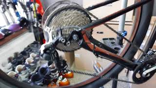 running 10 speed derailleur with 11 speed cassette [upl. by Haliehs]