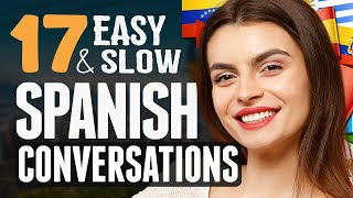 Learn SPANISH All the Basics in 2 Hours Easy amp Slow Conversation Course for Beginners [upl. by Aljan]