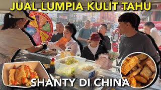 JUAL LUMPIA KULIT TAHU DI CHINA ALHAMDULILLAH HARI INI RAMAI SEKALI SAMPAI LUDES 🥹 [upl. by Akihsal]