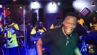 Mega 99 performs Hit single “Wa Gbo Adura mi” with Bidemi Olaoba [upl. by Auop96]