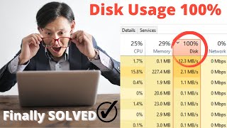 How to fix 100 percent disk usage on Laptop  disk usage 100  disk usage 100 in task manager [upl. by Nadler102]