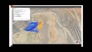 GESS  Mining  Virtual Reality Model displaying integrated Volumes and Volume Calculations [upl. by Rieth18]