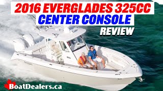 2016 Everglades 325cc Center Console [upl. by Eked]