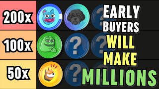 Top 5 BEST Crypto Meme Coins That Will Make Millionaires [upl. by Melamie276]