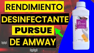 ✅¡Descubre el Sorprendente Rendimiento del DESINFECTANTE PURSUE de Amway ✅Te muestro comparativos [upl. by Abdu]