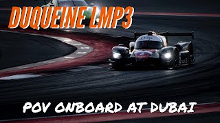 POV NIGHT Onboard  Duqueine D08 LMP3 at Dubai [upl. by Siloam359]