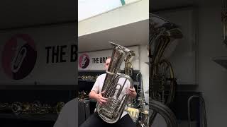 FOR SALE Anonymous German 34 4 valve Eb Tuba [upl. by Llennol105]