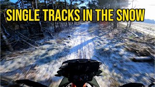 Single Tracks During Allroad Training  2021 KTM 890 Adventure R [upl. by Carberry578]