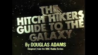 The Hitchhikers Guide to the Galaxy 80s TV Series Reversed Episode 2 [upl. by Bromleigh]