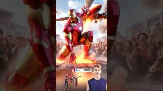 IRON MAN SAVES THE AIRPLANE FROM MidAir Disaster 💥 marvel avengers dc edit shorts [upl. by Nanoc413]