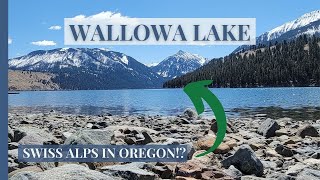 Wallowa Lake  This place is unbelievable  Joseph Oregon  Wallowa  RV [upl. by Derwon]