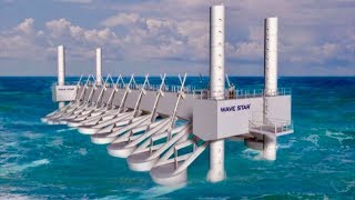 Ocean Power Plant Generates Energy From Waves  Unlimited Cheap Clean Electricity [upl. by Liebermann]