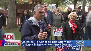 Jack Ciattarelli To Concede Friday Afternoon In New Jersey Governor Race [upl. by Koal]