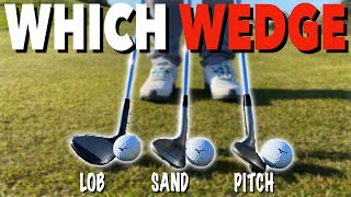 What’s the difference between the pitching wedge and the sand wedge Let’s break it down⛳️ golf [upl. by Yssej]