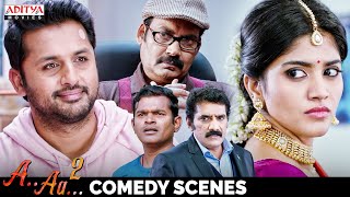 quotA Aa 2quot Hindi Dubbed Movie Comedy Scenes  Nithiin  Megha Akash  Ashu Reddy  Aditya Movies [upl. by Aerda612]