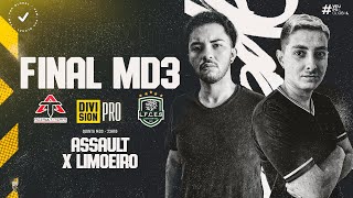 GLOBALTV NO AR  GRANDE FINAL  DIV PRO  LIMOEIRO x ASSAULT  Caster Wolfz [upl. by Temme]